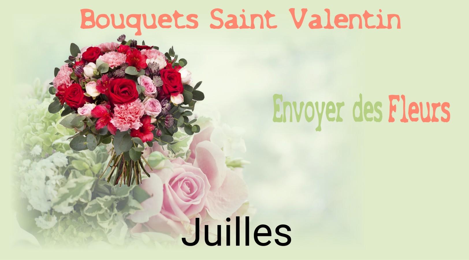 Roses de Saint-Valentin livrées à Juilles